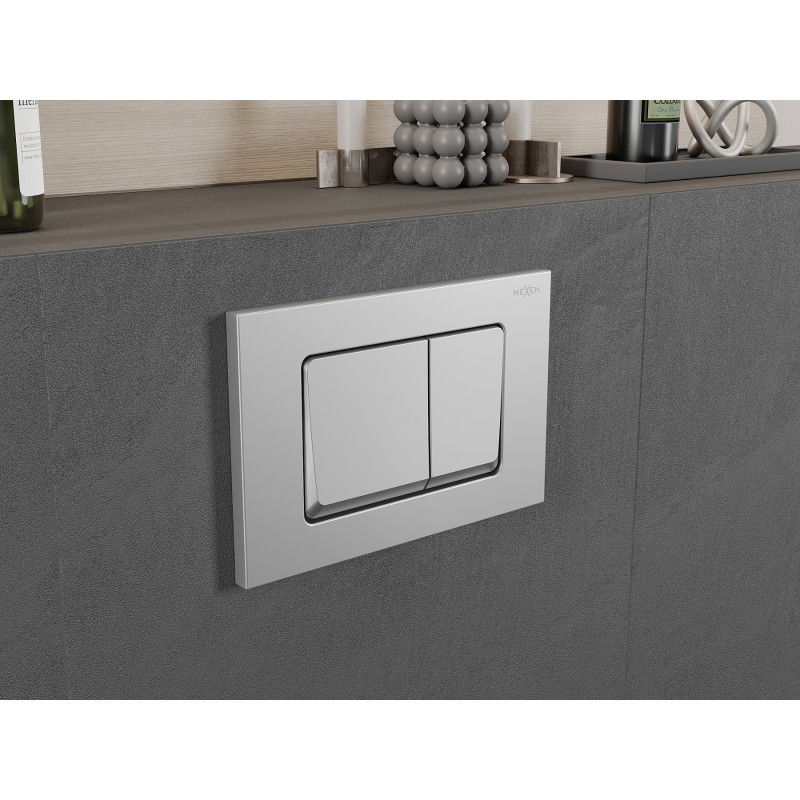 Mexen Fenix 10 XS nuleidimo mygtukas, chromuotas matinio - 601002