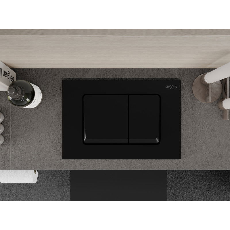 Mexen Fenix 10 XS nupla spauthimo mygtukas, juodas matinis - 601003
