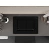 Mexen Fenix 10 XS nuleidimo mygtukas, Juodas matinis - 601003