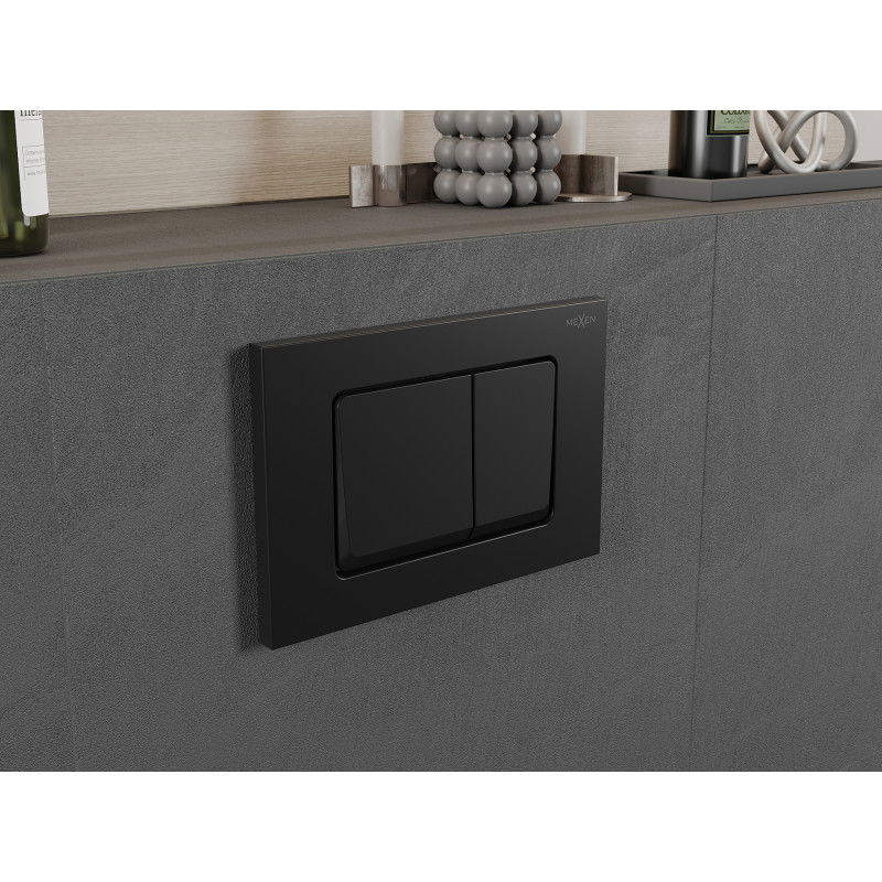 Mexen Fenix 10 XS nupla spauthimo mygtukas, juodas matinis - 601003