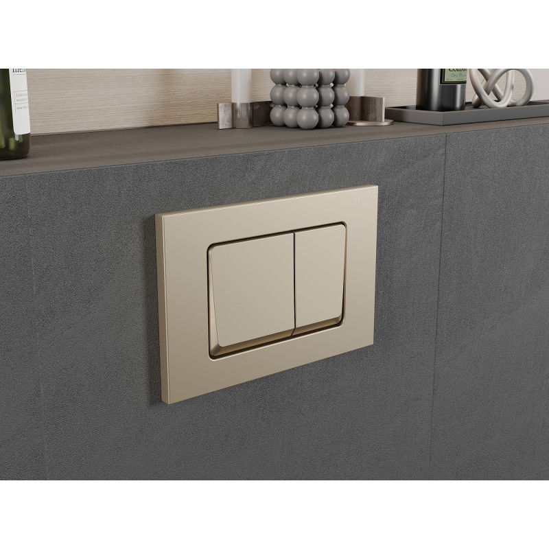 Mexen Fenix 10 XS nuleidimo mygtukas, auksinis šampaninis - 601004