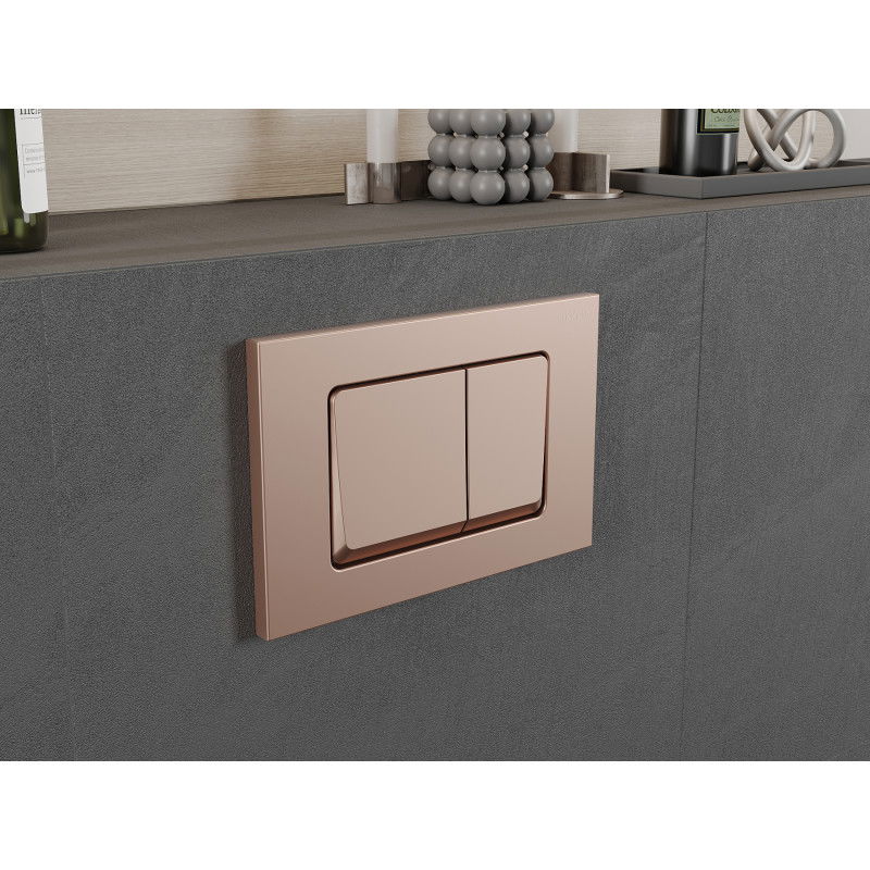 Mexen Fenix 10 XS nuleidimo mygtukas, rožinis auksas - 601005