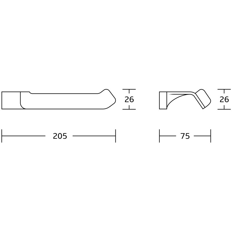 Mexen Rino tualetinio popieriaus laikiklis, chromas - 7027033-00