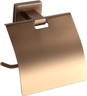 Mexen Arno tualetinio popieriaus laikiklis, šepečiu valyta vario spalva - 7020733-65