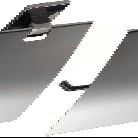 Mexen Arno tualetinio popieriaus laikiklis, juodas chromas - 7020733-73