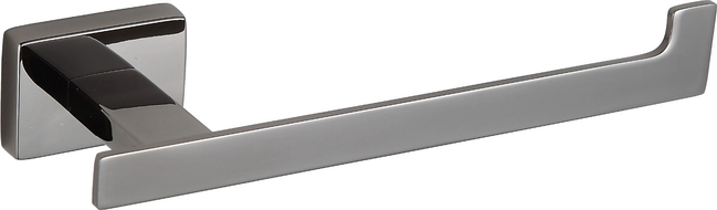 Mexen Arno tualetinio popieriaus laikiklis, juodas chromas - 70207333-73