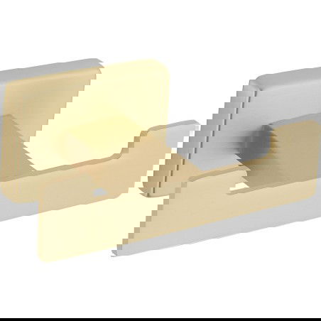 Mexen Arno dvivietis rankšluosčių kabliukas, šlifuotas auksinis - 7020735-55