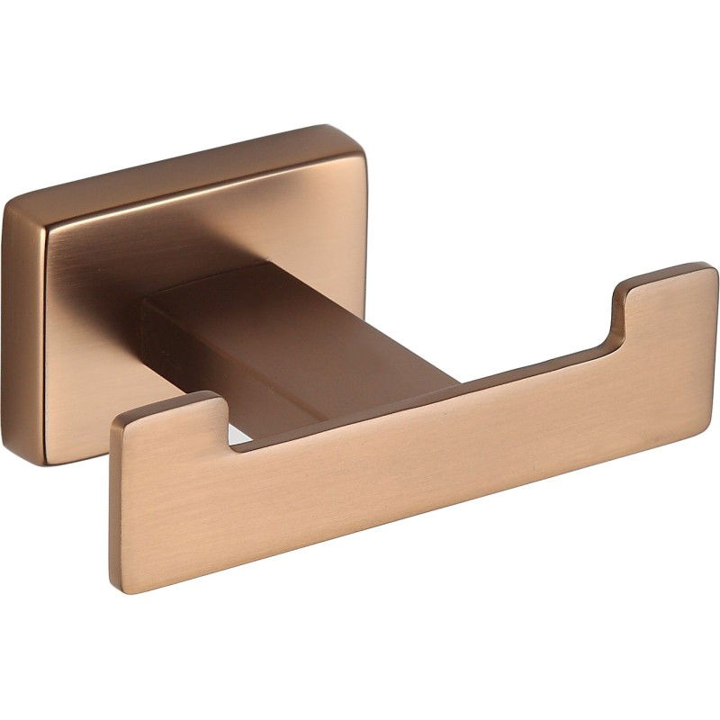 Mexen Arno dvigubas rankšluosčių kabliukas, šlifuota varis - 7020735-65