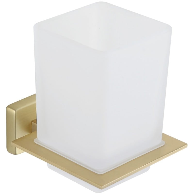 Mexen Arno puodelis dantų šepetėliui, auksinis šlifuotas - 7020738-55