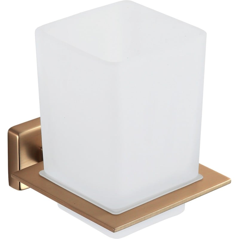 Mexen Arno puodelis dantų šepetėliams, šlifuota varis - 7020738-65