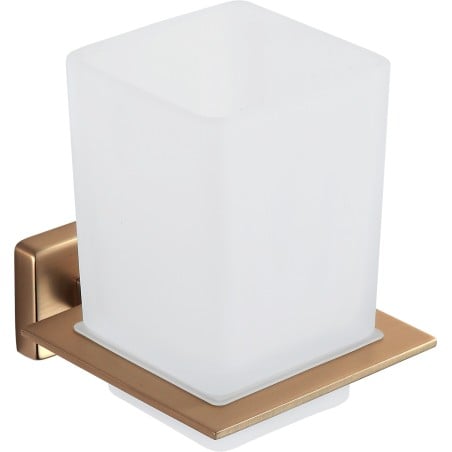 Mexen Arno puodelis dantų šepetėliams, šlifuota varis - 7020738-65