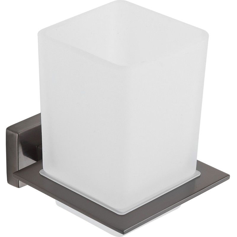 Mexen Arno puodelis dantų šepetėliams, ginklai pilka šlifuota - 7020738-66