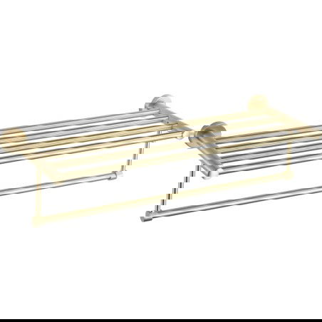 Mexen Remo rankšluosčių lentyna, šlifuotas auksas - 7050720-55