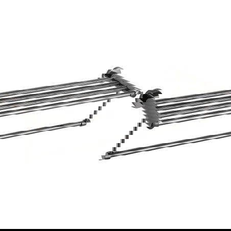 Mexen Remo rankšluosčių lentyna, juodas chromas - 7050720-73