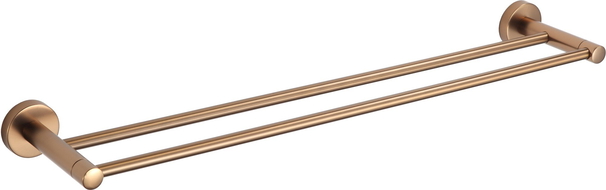 Mexen Remo dviguba rankšluosčių kabykla, šlifuota varis - 7050725-65