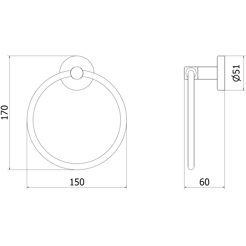 Mexen Remo rankšluosčių kabykla, šlifuotas nikelis - 7050732-97