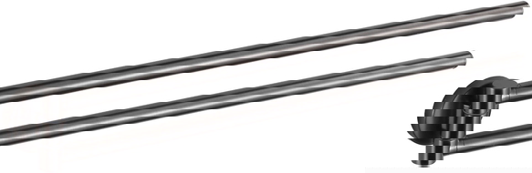 Mexen Remo dvivietis pasukamas rankšluosčių laikiklis, šlifuota pilka spalva - 70507255-66