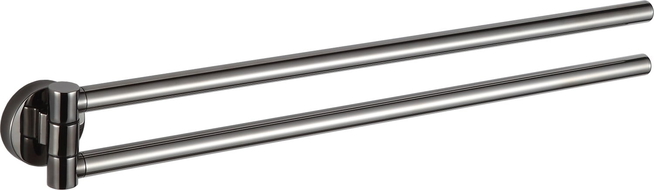 Mexen Remo dviguba pasukama rankšluosčių kabykla, juodas chromas - 70507255-73