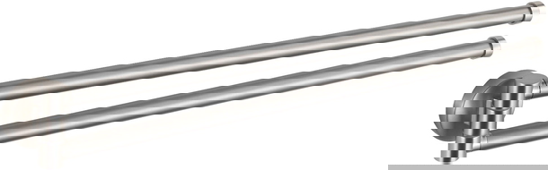 Mexen Remo dvigubas pasukamas rankšluosčių laikiklis, šlifuotas nikelis - 70507255-97