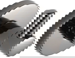 Mexen Remo rankšluosčių kabliukas, juodas chromas - 70507351-73