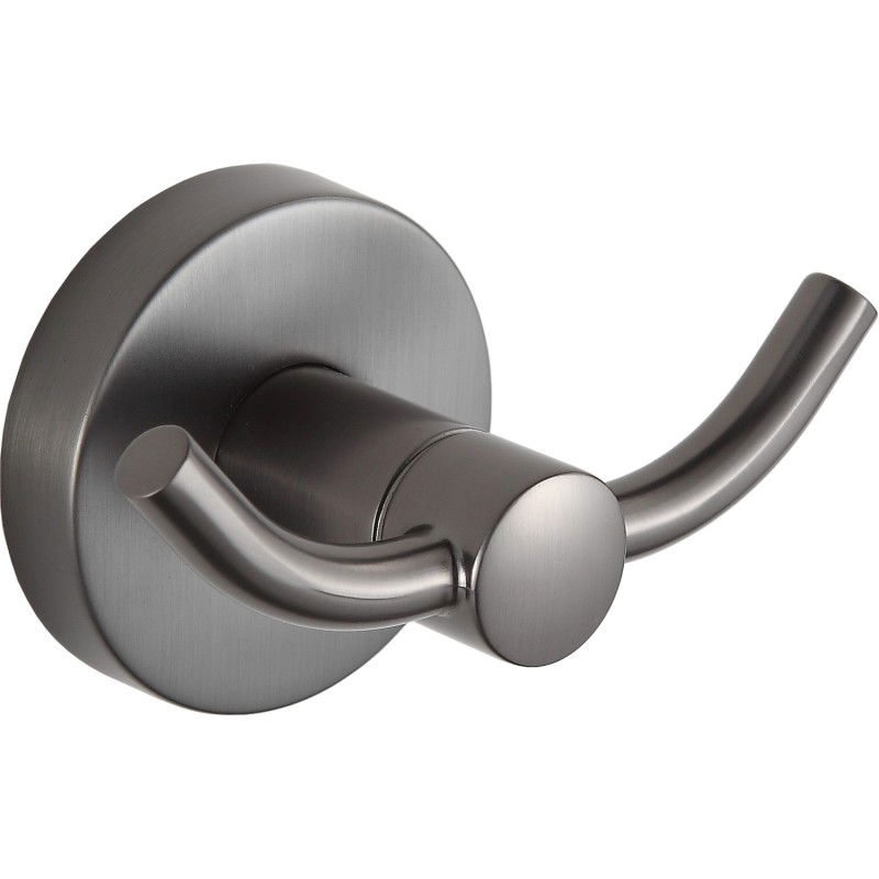 Mexen Remo dvigubas rankšluosčių kabliukas, šlifuotas pilkasis pistoletas - 70507352-66