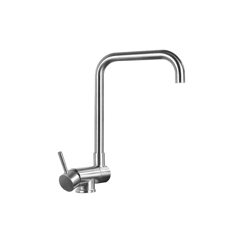 Mexen Madox virtuvinis lango maišytuvas, inox - 672000-00