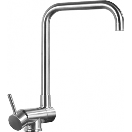 Mexen Madox virtuvinis lango maišytuvas, inox - 672000-00