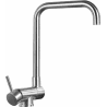 Mexen Madox virtuvinis lango maišytuvas, inox - 672000-00