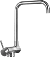 Mexen Madox virtuvinis lango maišytuvas, inox - 672000-00