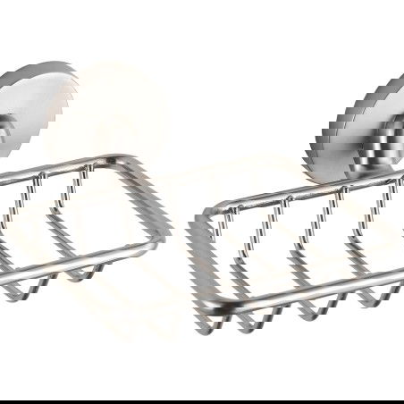 Mexen Remo muilų dėžutė, šepečiu šlifuotas nikelis - 7050751-97