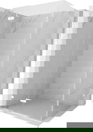 Mexen Lunar Kairioji dušo kabina 70 x 80 cm, skaidri, balta - 834-070-080-20-00-L