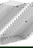 Mexen Lunar dešinioji atidaroma dušo kabina 85 x 90 cm, skaidri, šešėlio pilka šlifuota - 834-085-090-66-00-P