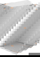 Mexen Lunar L dušo kabina atveriama kairė 70 x 80 cm, skaidri, valcuota varis - 834L-070-080-65-00-L