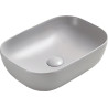 Mexen Rita praustuvo dubuo ant stalviršio 45 x 32 cm, pilkas matinis - 21084567