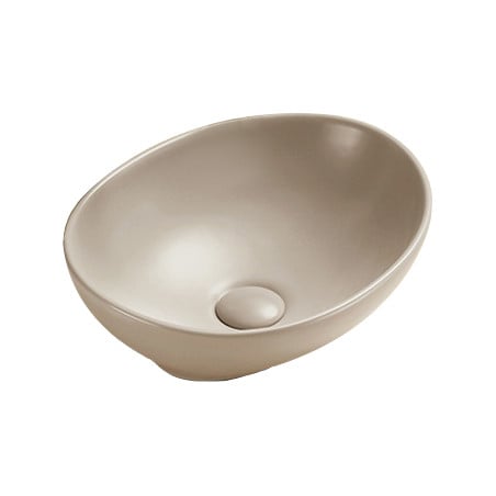 Mexen Elza pastatoma kriauklė 40 x 33 cm, matinė cappuccino - 21014064