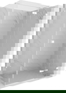 Mexen Lunar T dešinės pusės dušo kabina 80 x 90 cm, skaidri, balta - 834T-080-090-20-00-P