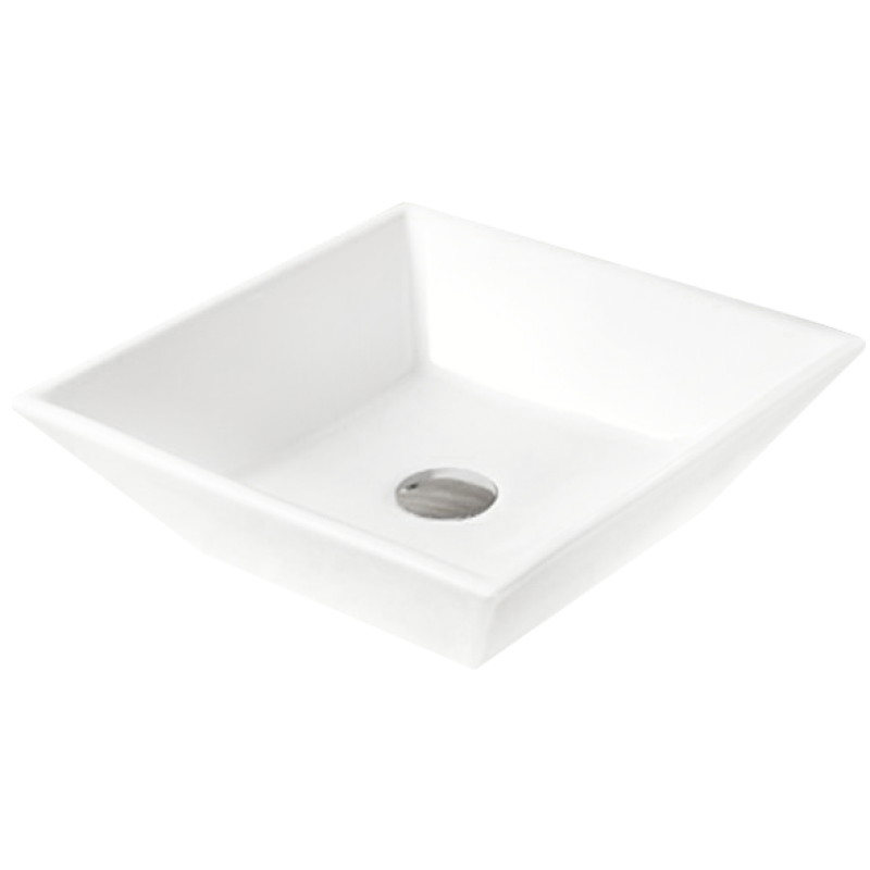 Mexen Pola stalviršinis praustuvas 41 x 41 cm, baltas - 22224100