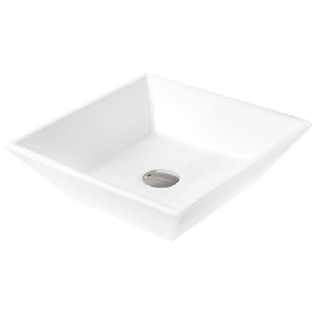 Mexen Pola antstalinis praustuvas 41 x 41 cm, baltas - 22224100