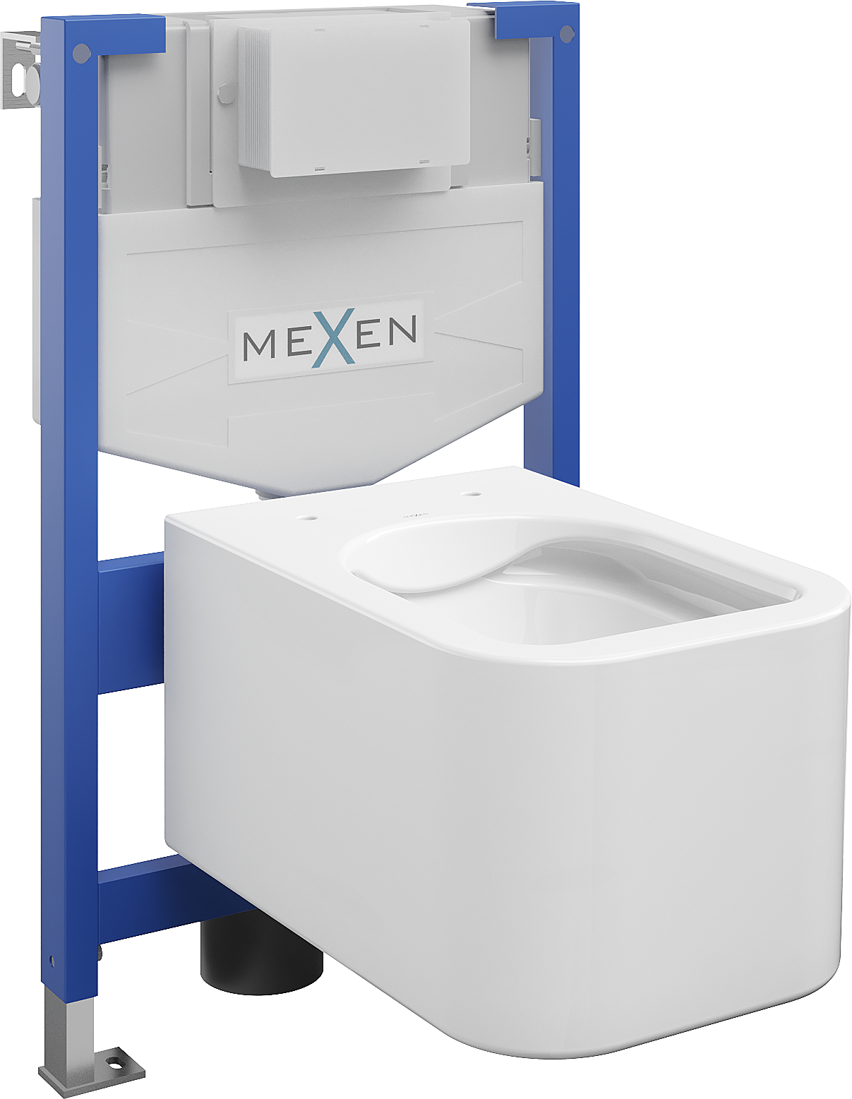 Mexen WC potinkinis komplektas Felix XS-F stovas su klozetu Elis, Balta - 6803391XX00