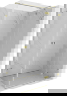 Mexen Lunar T dešinė atveriama dušo kabina 85 x 100 cm, skaidri, auksinė - 834T-085-100-50-00-P