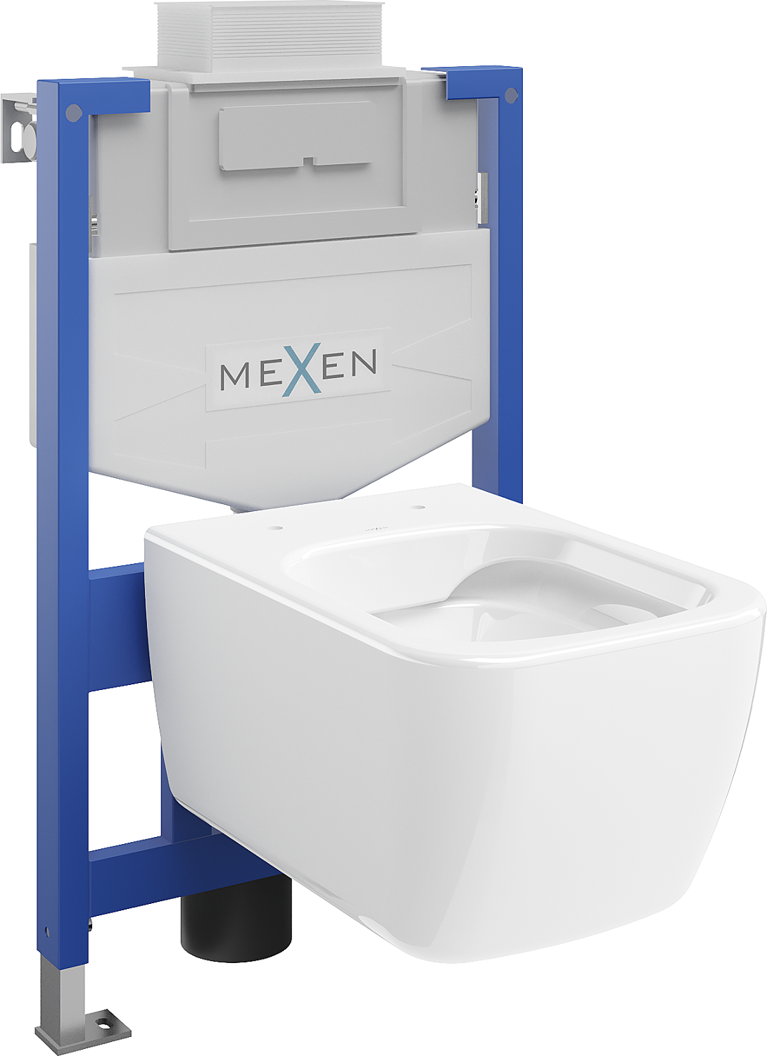 Mexen WC potinkinis komplektas Felix XS-U stovas su klozetu Stella, Balta - 6853368XX00