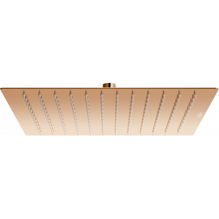 Mexen Slim lietaus dušas galva 30 x 30 cm, rožinis auksas - 79130-60