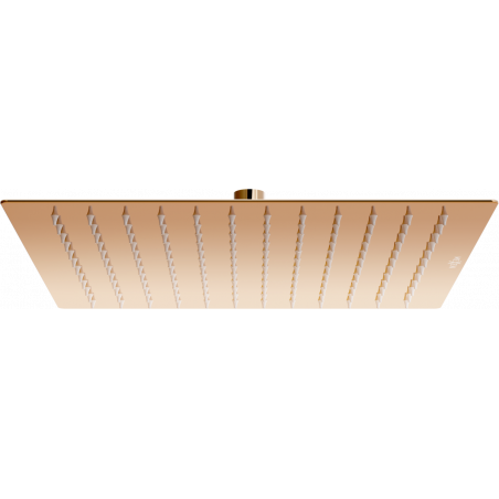 Mexen Slim lietaus dušo galvutė 30 x 30 cm, rožinis auksas - 79130-60
