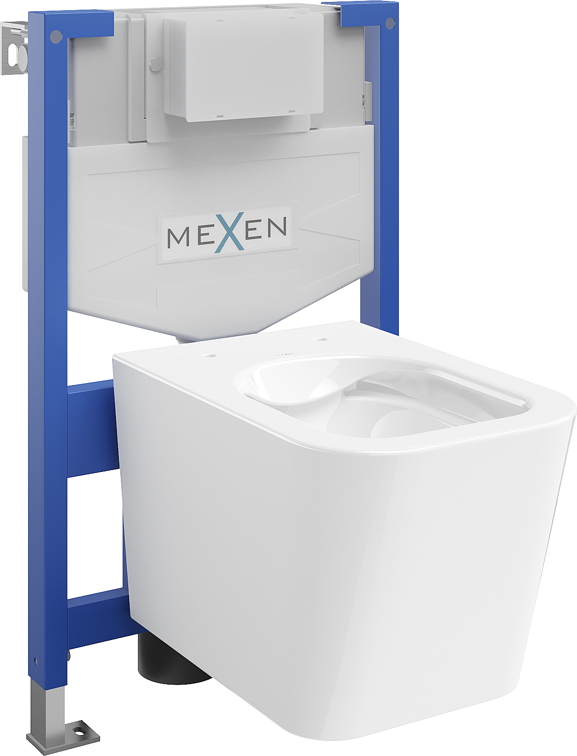 Mexen WC potinkinis komplektas Felix XS-F stovas su klozetu Teo, Balta - 6803385XX00