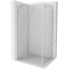 Mexen Roma Duo varstoma dušo kabina 110 x 90 cm, skaidri, chromas - 854-110-090-02-00