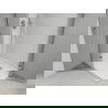Mexen Roma Duo pakreipiama dušo kabina 100 x 90 cm, Skaidrus, Chromo + dušo padėklas Flat - 854-100-090-01-02-4010