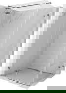 Mexen Lunar T kairi dušo kabina, atveriamos durys kairėje 100 x 90 cm, permatoma, ginklų pilkumo šlifuota - 834T-100-090-66-00-L