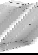 Mexen Lunar T dušinė kabina atverčiama dešinė 80 x 90 cm, skaidri, gun metal šlifuota - 834T-080-090-66-00-P