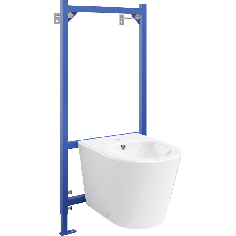 Mexen potinkinis bideto rėmas Fenix B su bidetu Rico, baltas - 69935724800