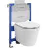 Mexen potinkinis WC rinkinys Fenix XS-U su Rico WC dubeniu ir lėtai nusileidžiančiu dangčiu, baltas matinis - 68530724001